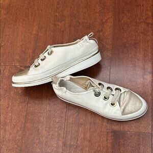 Ron White Women's Novena Sneakers in Ice/Platino, Size 8